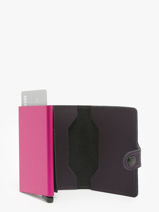 Kaarthouder Leder Secrid Violet matte MM-vue-porte